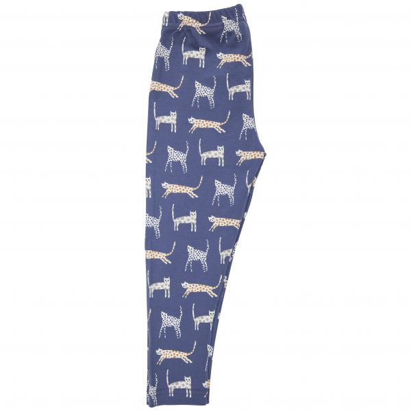 Organics Blue Cats Leggings
